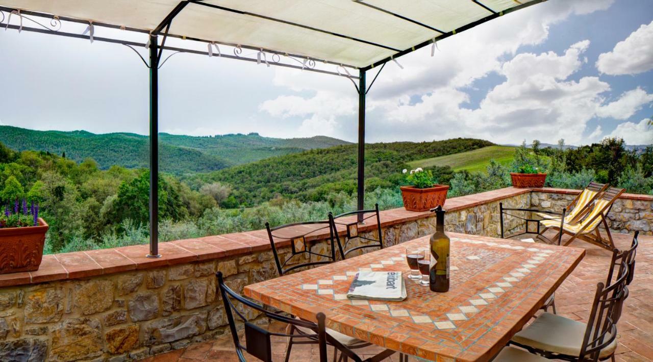 Campo Al Sole Villa Gaiole in Chianti Exteriör bild